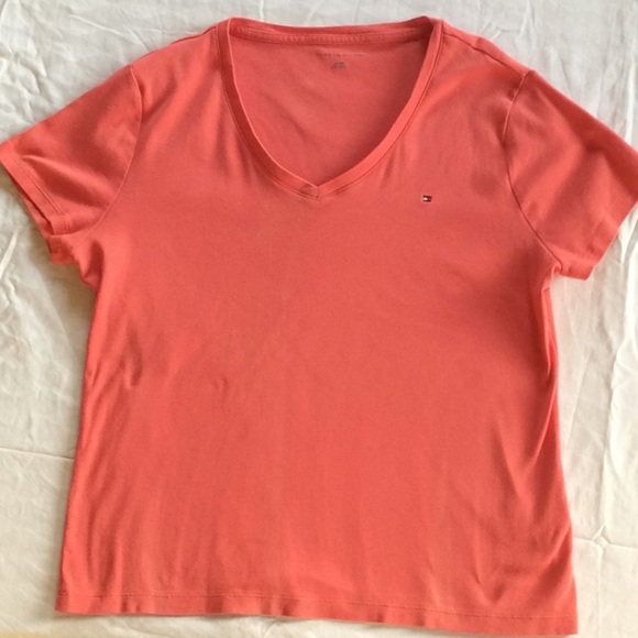 Tommy Hilfiger Tops - Tommy Hilfiger Coral Short Sleeve Tee